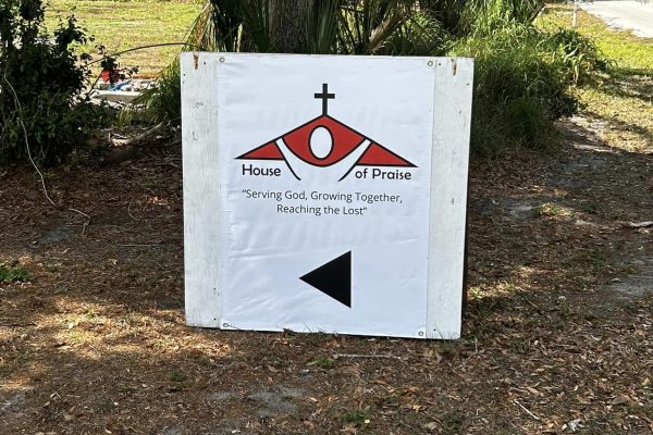 Sign turning towards the Church onto Murray Road! Added 3/25/23